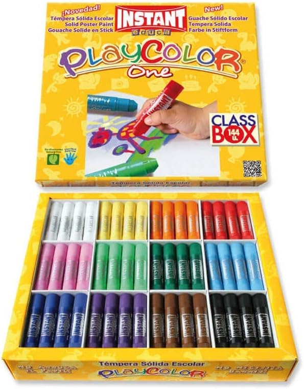 PACK TÉMPERA SOLIDA ONE 144UD - PLAYCOLOR