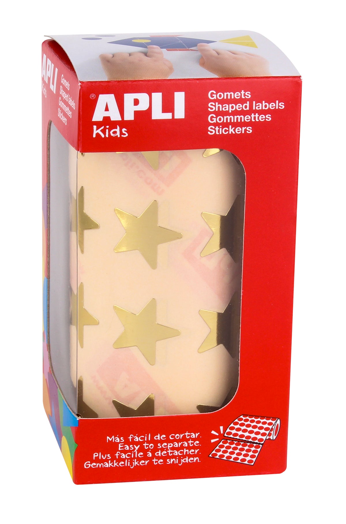 ROLLO GOMETS ESTRELLAS 20MM ORO - APLI