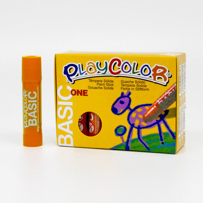 TEMPERA SOLIDA ONE 12UD NARANJA - PLAYCOLOR