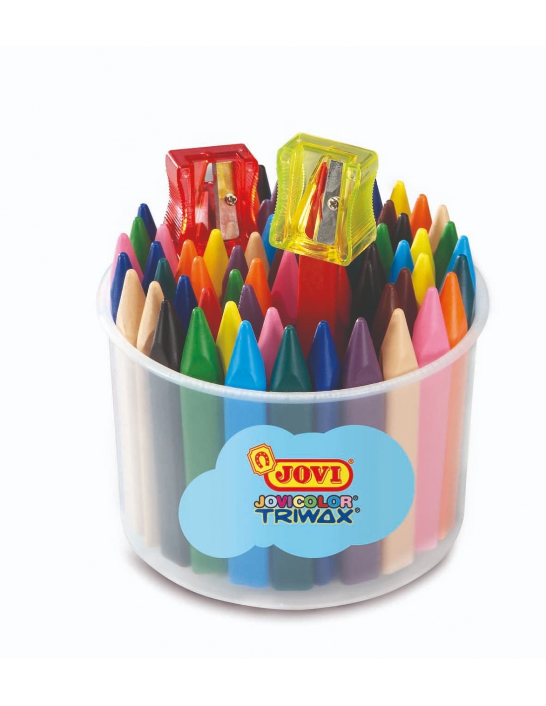 CERAS TRIWAX 72 COLORES SURTIDOS - JOVI