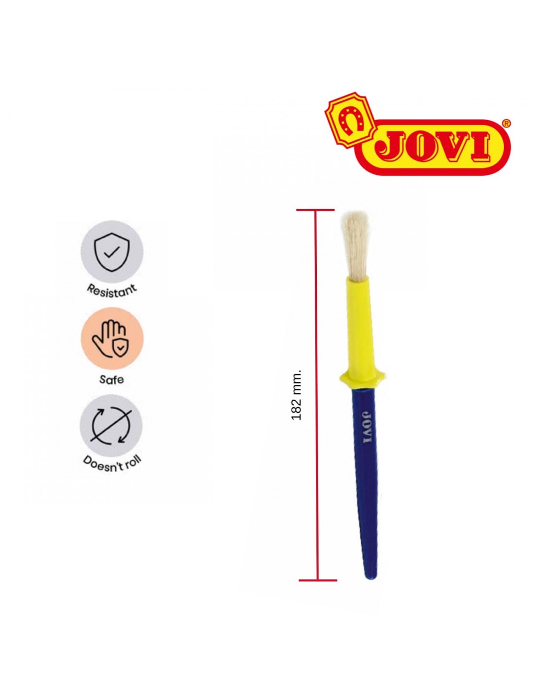 PINCEL ESCOLAR MEDIANO BOTE 20UD - JOVI