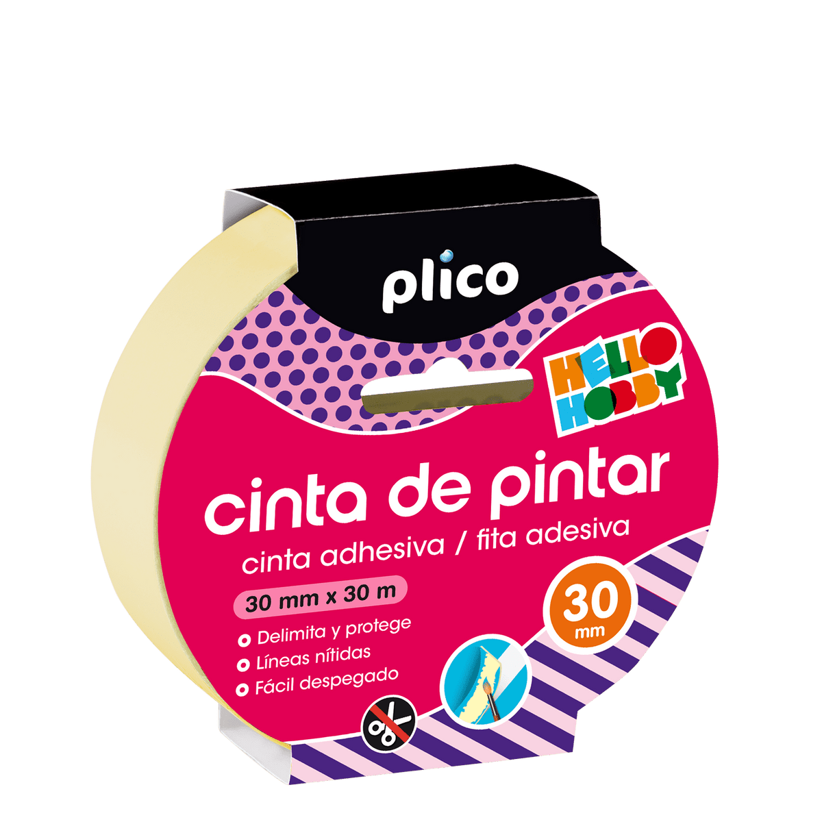 CINTA PINTAR 30MM X 30M - PLICO