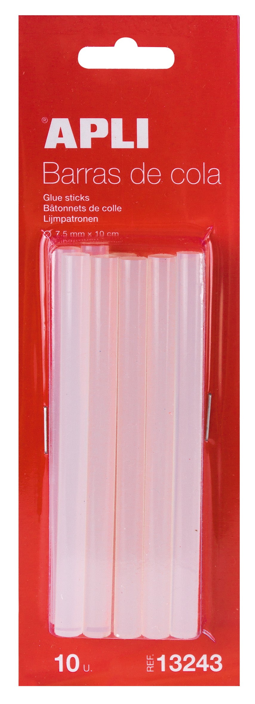 BARRITAS SILICONA 7,5MM BLISTER 10UD - APLI