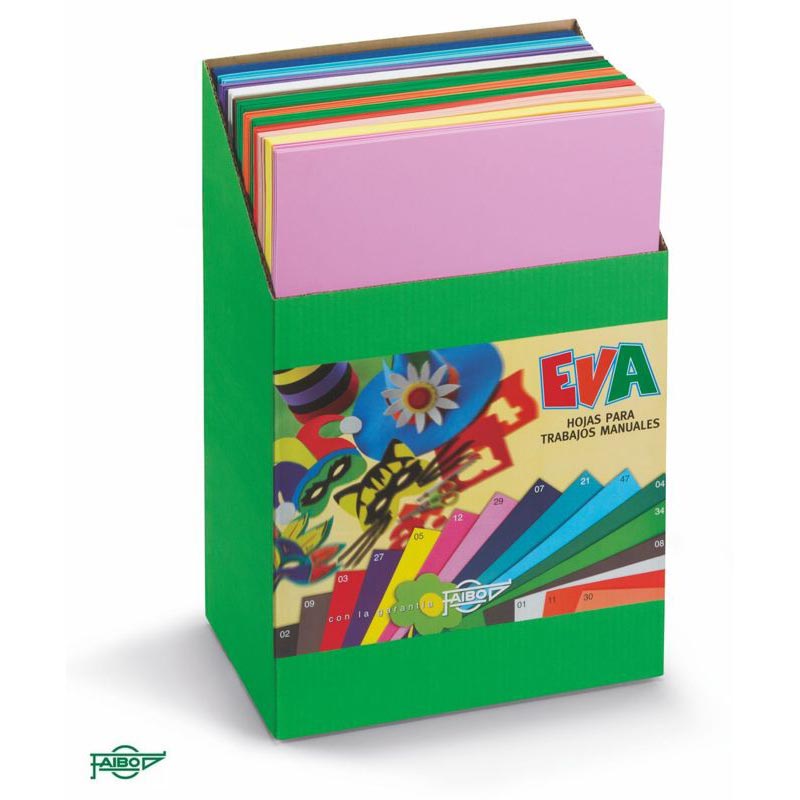 EXPOSITOR LAMINAS GOMA EVA 40X60 - FAIBO