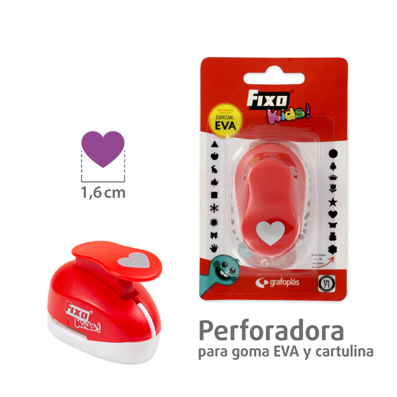 PERFORADORA GOMA EVA 1,6CM - FIXO