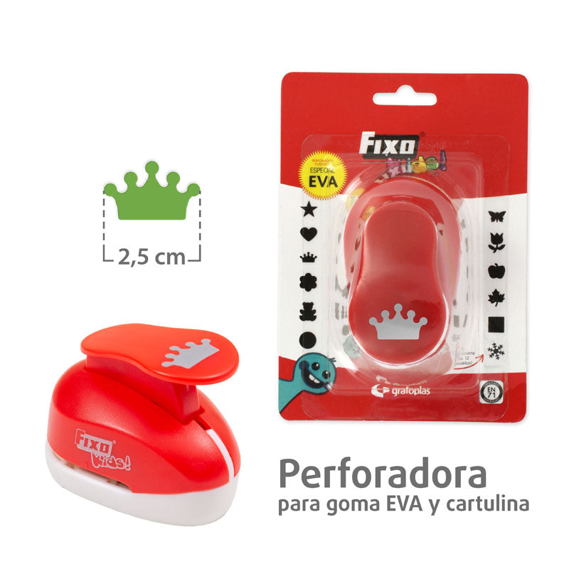 PERFORADORA GOMA EVA 2,5 CM- GRAFOPLAS