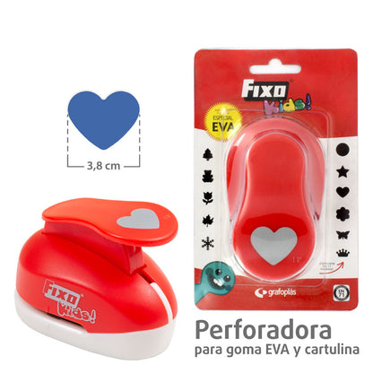 PERFORADORA GOMA EVA 3,8CM - GRAFOPLAS