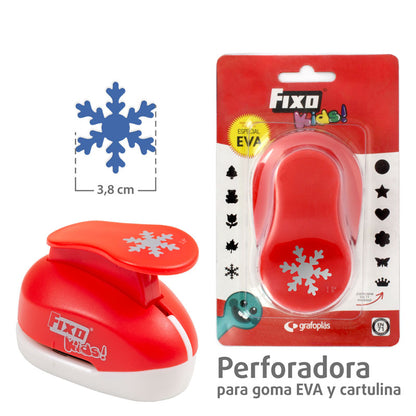 PERFORADORA GOMA EVA 3,8CM - GRAFOPLAS