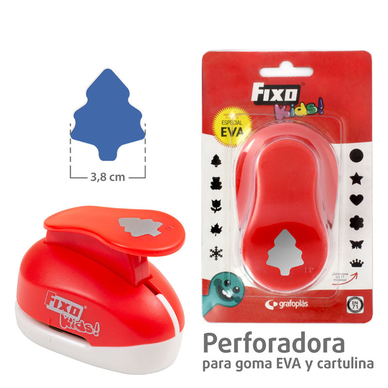 PERFORADORA GOMA EVA 3,8CM - GRAFOPLAS
