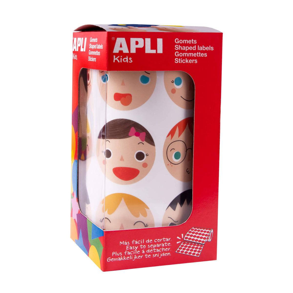ROLLO GOMETS CARITAS COLORES - APLI