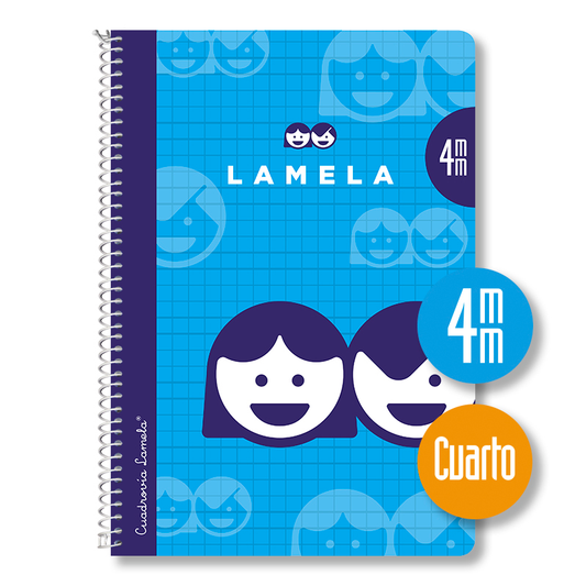 CUADERNO BASICO 4º CUADROVIA 4MM - LAMELA