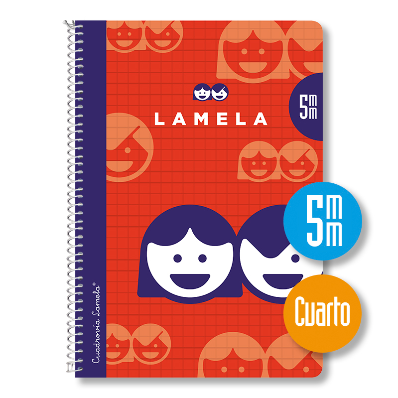 CUADERNO BASICO 4º CUADROVIA 5MM - LAMELA