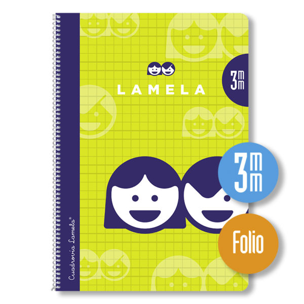 CUADERNO BASICO Fº CUADROVIA 3MM - LAMELA