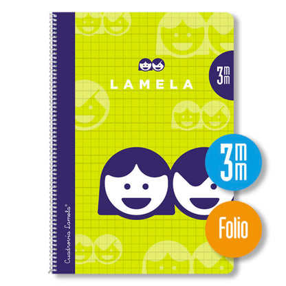 CUADERNO BASICO Fº CUADROVIA 3MM - LAMELA