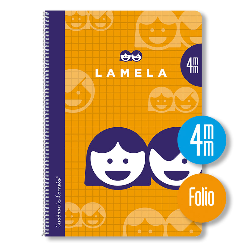 CUADERNO BASICO Fº CUADROVIA 4MM - LAMELA