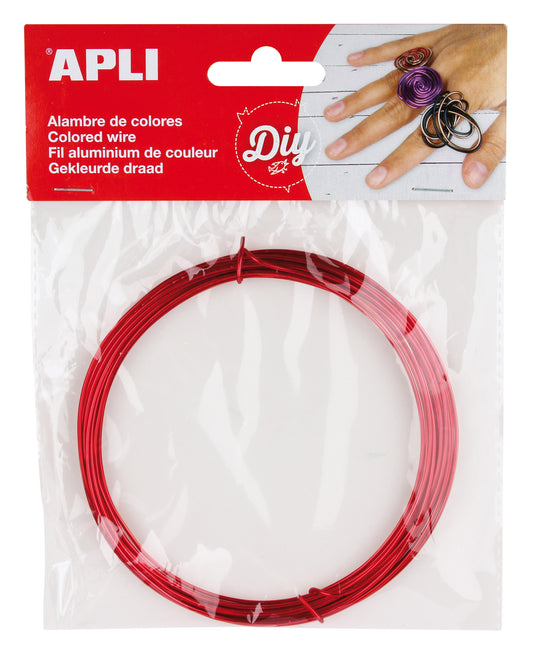 ALAMBRE ROJO 1,5MM X 5M - APLI