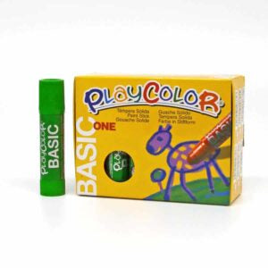 TEMPERA SOLIDA ONE 12UD VERDE CLARO - PLAYCOLOR
