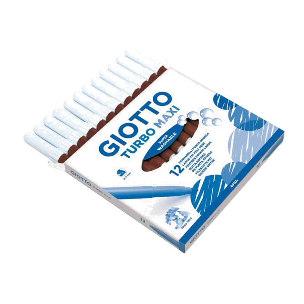 ROTULADOR TURBO MAXI MARRON 12UD - GIOTTO