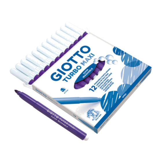 ROTULADOR TURBO MAXI VIOLETA 12UD - GIOTTO