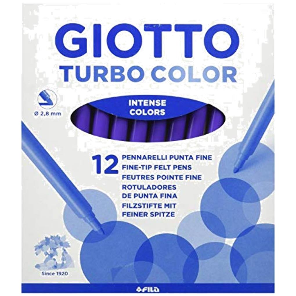 ROTULADOR TURBO COLOR VIOLETA 12UDS - GIOTTO