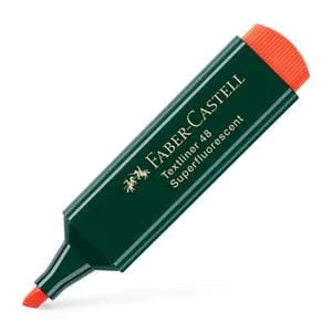 MARCADOR FLUOR NARANJA - FABER CASTELL