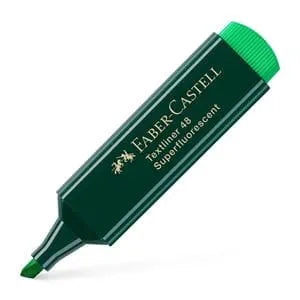 MARCADOR FLUOR VERDE - FABER CASTELL