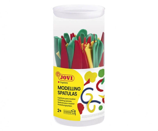 ESPATULAS PLASTICO BOTE 48 UDS - JOVI
