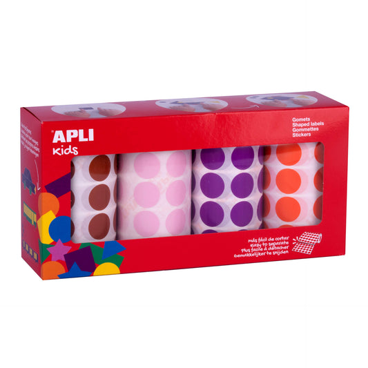 PACK GOMETS REDOND. 20MM - APLI