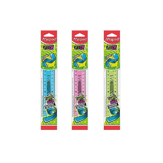 REGLA 20CM FLEX TWIST'N - MAPED