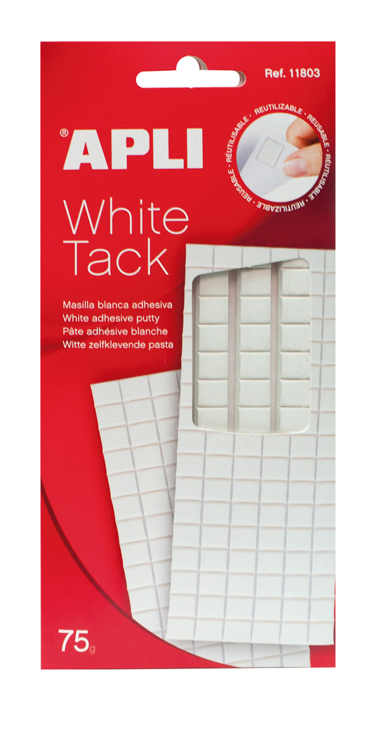 MASILLA ADHESIVA BLANCA TACK 75GR - APLI