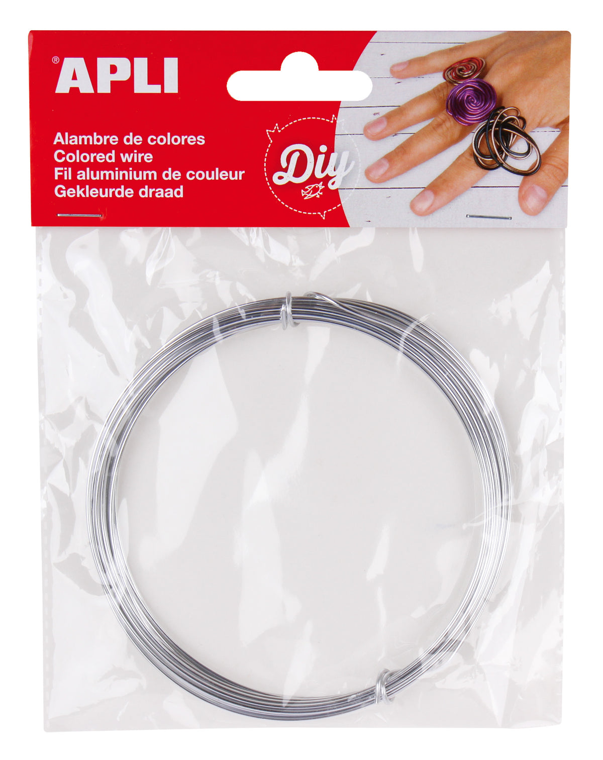 ALAMBRE PLATA 1,5MM X 5M - APLI