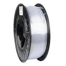 FILAMENTO 3DPOWER PLA SILK 1.75MM 1KG PLATA