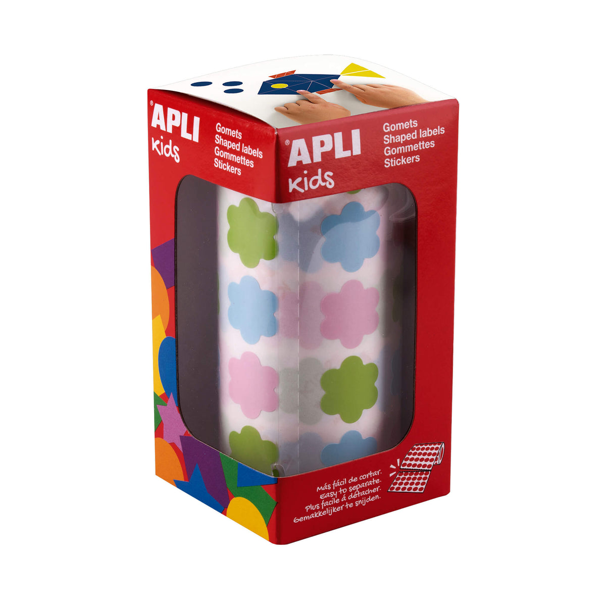 ROLLO GOMETS FLORES MULTICOLOR - APLI