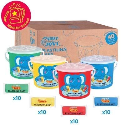 PLASTILINA BABY 38GR 40UDS - JOVI