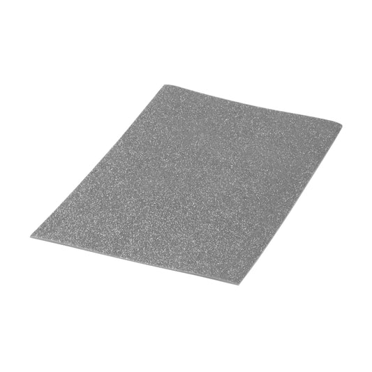GOMA EVA 40x60 CON PURPURINA PLATA 10 LAMINAS - PRYSE