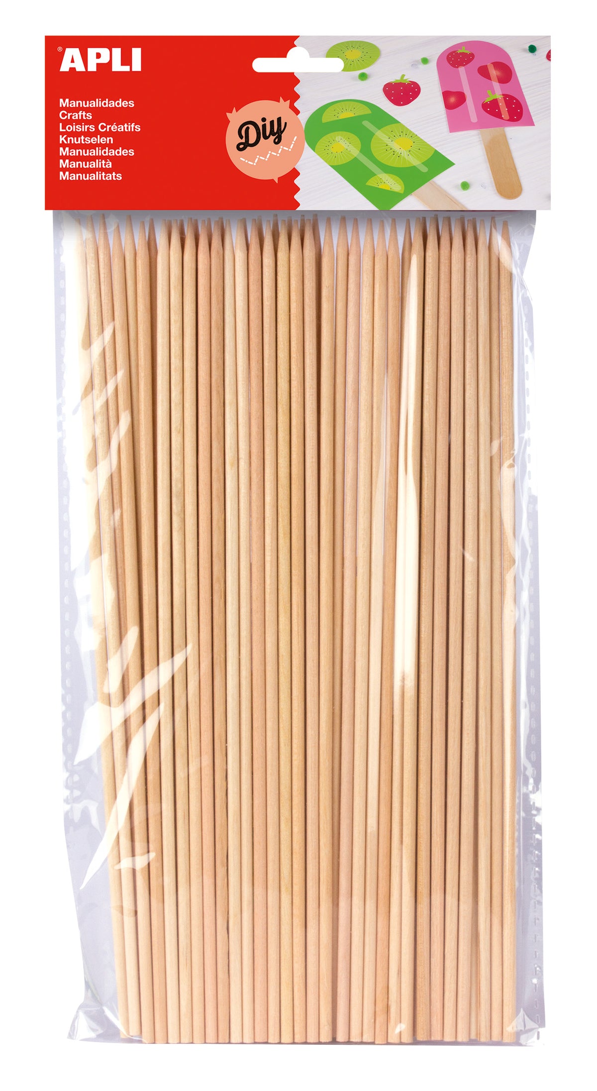 PALILLOS REDONDOS SIN PUNTA 50UDS-APLI