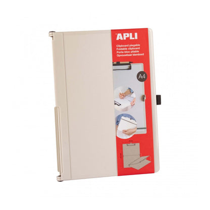 CLIPBOARD A4 PLEGABLE BLANCO - APLI