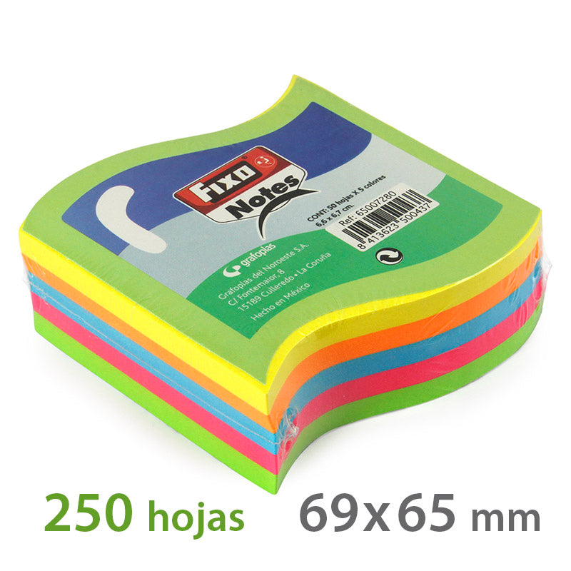 NOTAS ADHESIVAS 5 COLORES - GRAFOPLAS