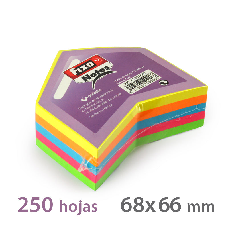 NOTAS ADHESIVAS 5 COLORES - GRAFOPLAS