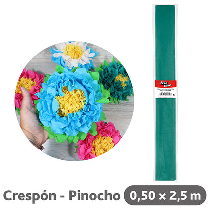 PAPEL CREPE 0,50X2,5M - GRAFOPLAS