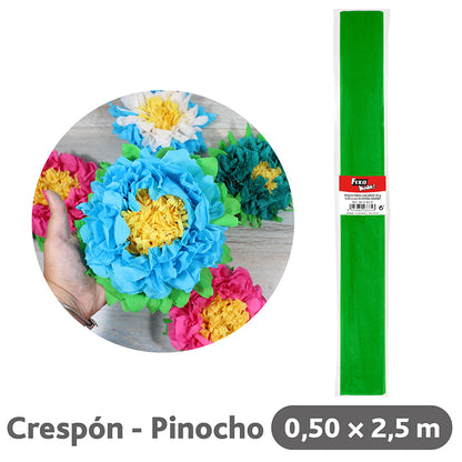 PAPEL CREPE 0,50X2,5M - GRAFOPLAS