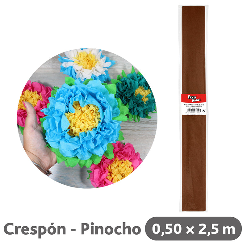 PAPEL CREPE 0,50X2,5M - GRAFOPLAS