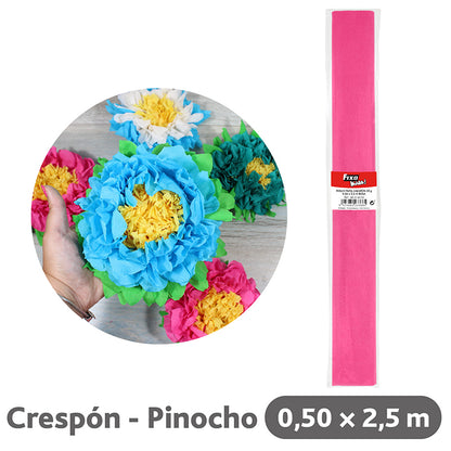 PAPEL CREPE 0,50X2,5M - GRAFOPLAS