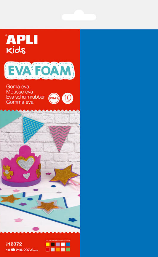GOMA EVA 20X30 SURTIDO 10H - APLI