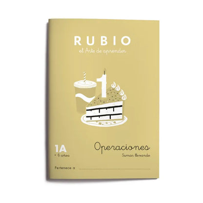 OPERACIONES 1A (Sumas llevando) - RUBIO