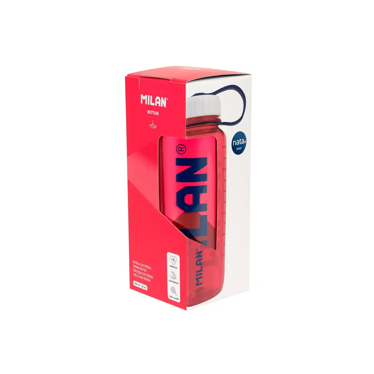 BOTELLA TRITAN NATA 650ML - MILAN