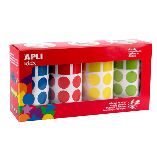 PACK GOMETS SURTIDOS 20MM - APLI