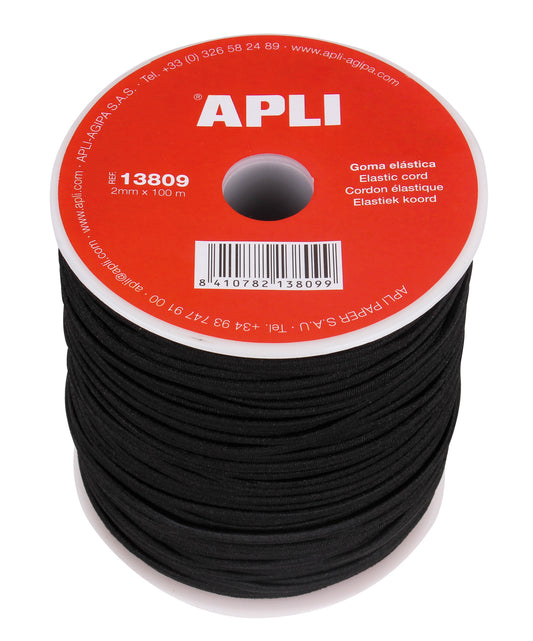 BOBINA GOMA ELASTICA 100M - APLI