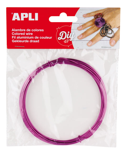 ALAMBRE ROSA 1,5MM X 5M - APLI