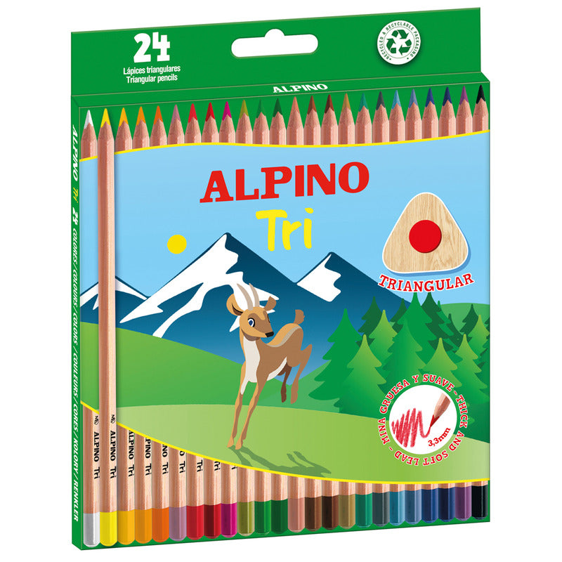 LÁPICES COLOR TRI - ALPINO